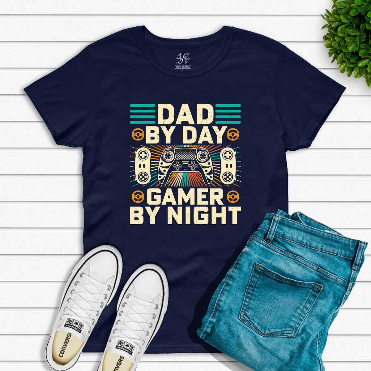 Dad By Day Gamer By Night T-shirt