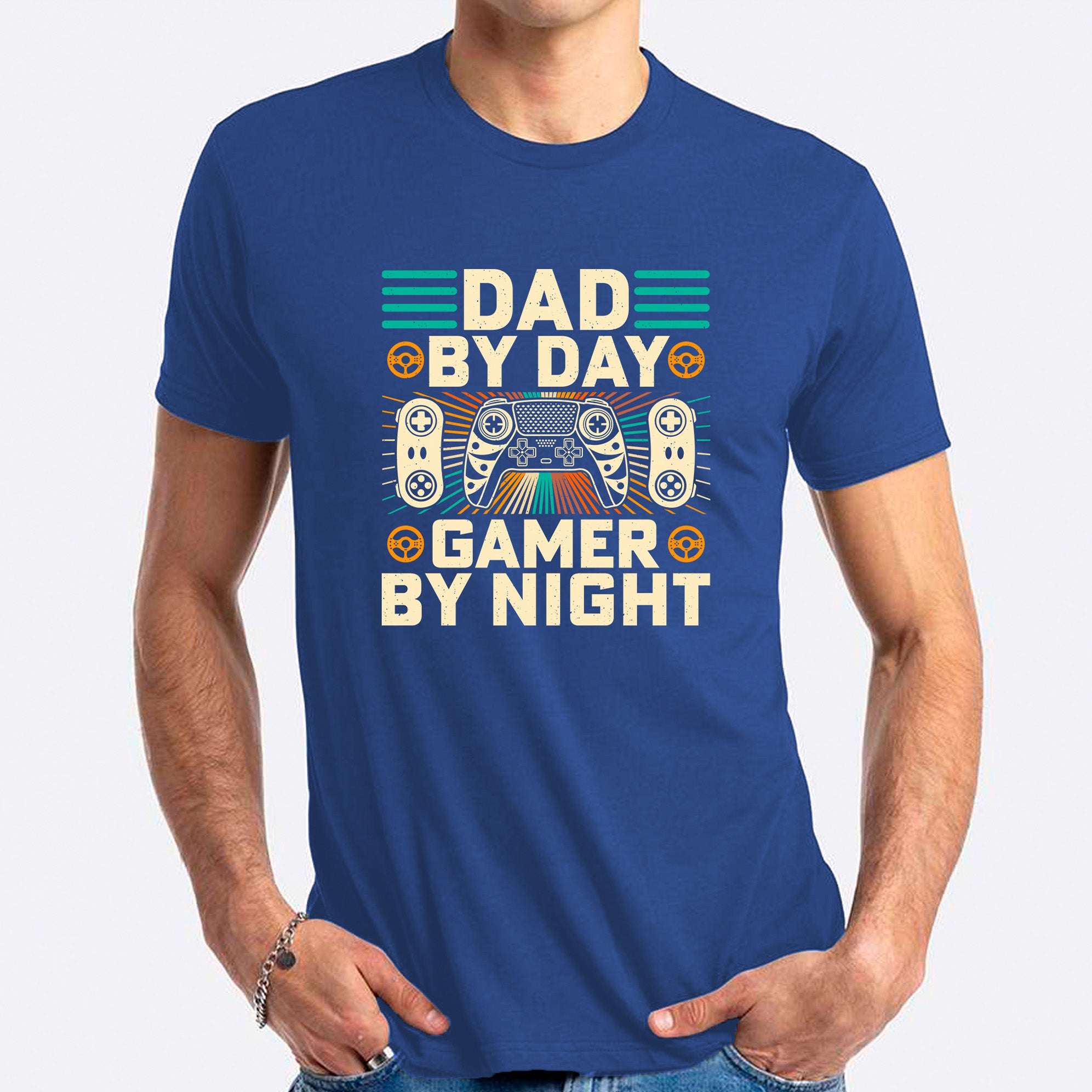 Dad By Day Gamer By Night T-shirt