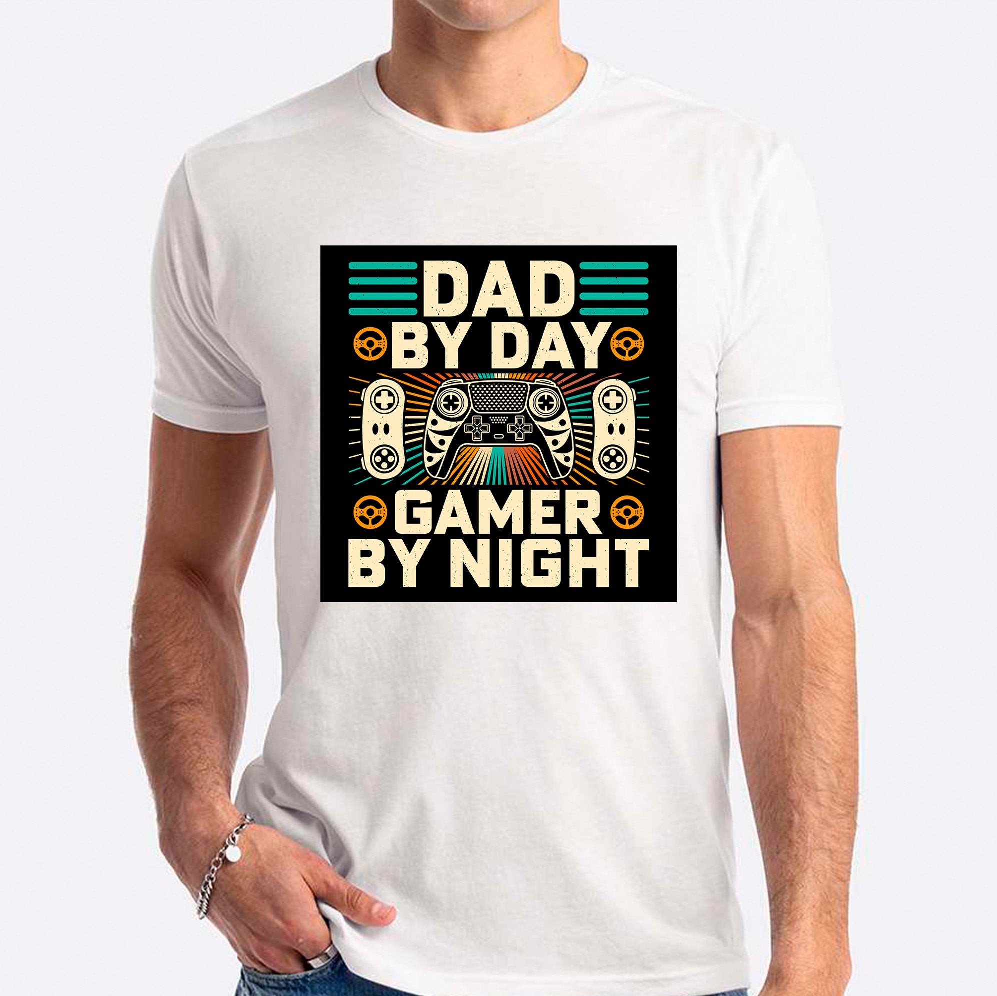 Dad By Day Gamer By Night T-shirt