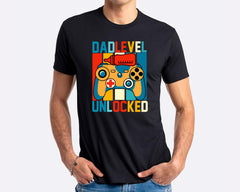 Dad Level Unlocked T-shirt