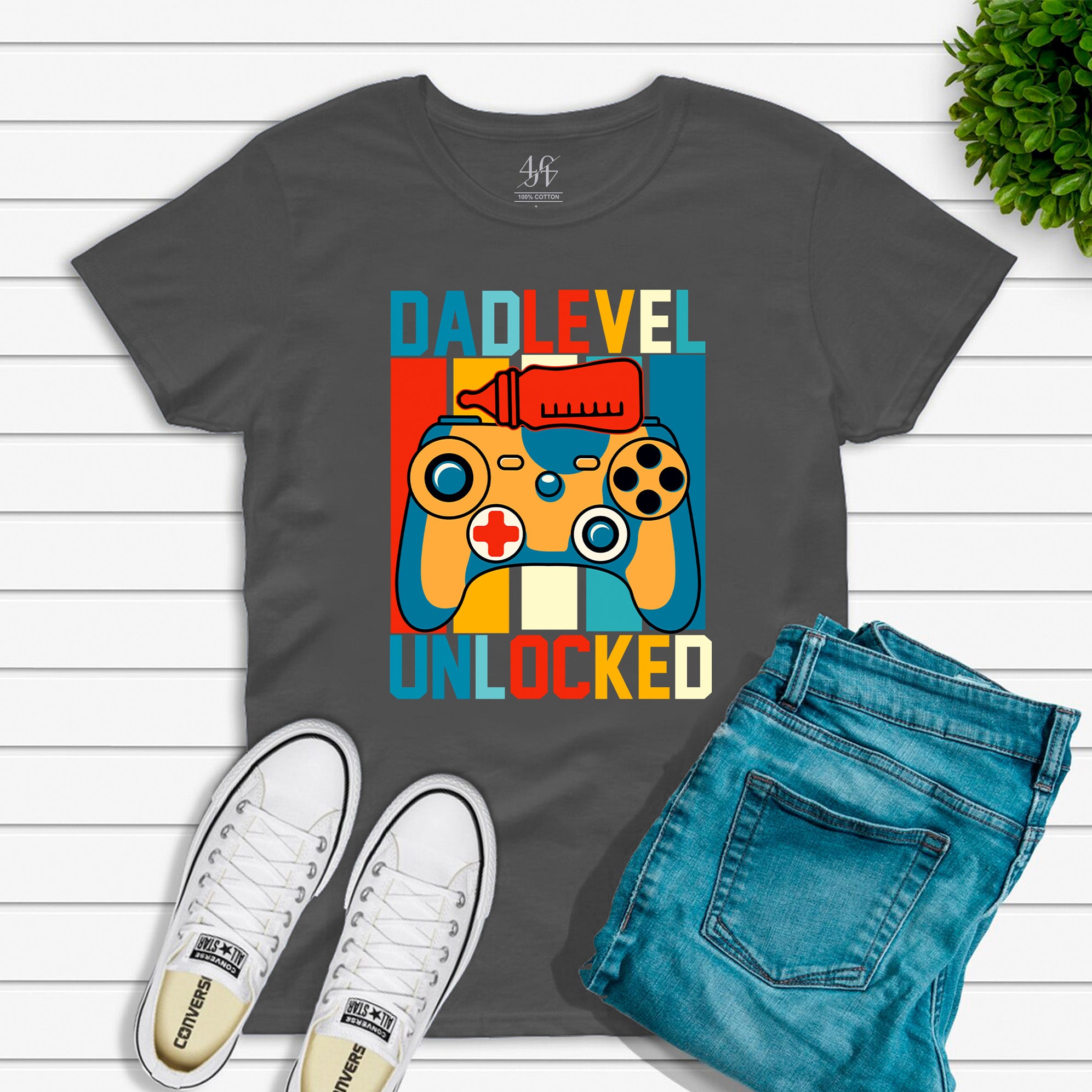 Dad Level Unlocked T-shirt