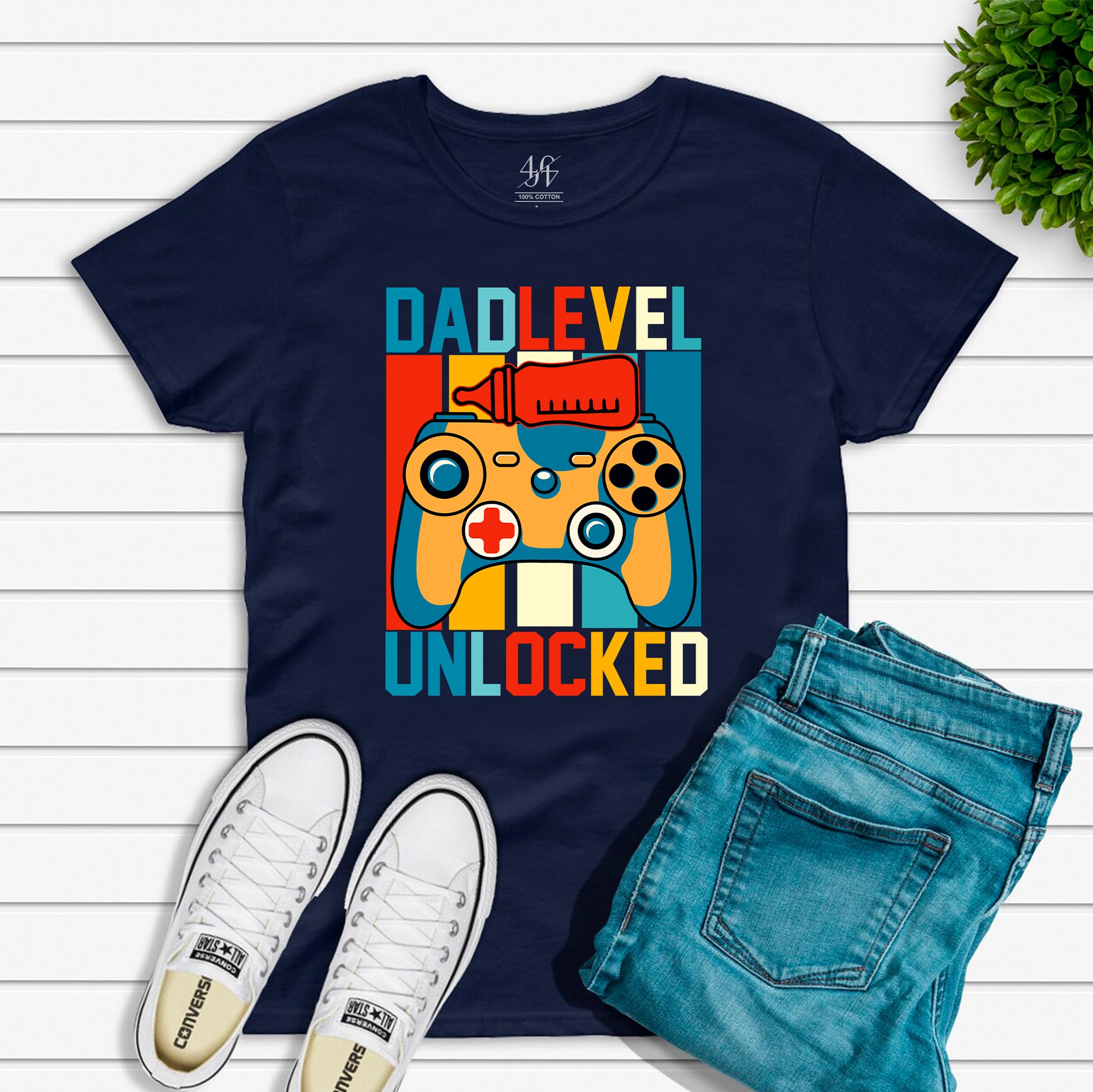 Dad Level Unlocked T-shirt