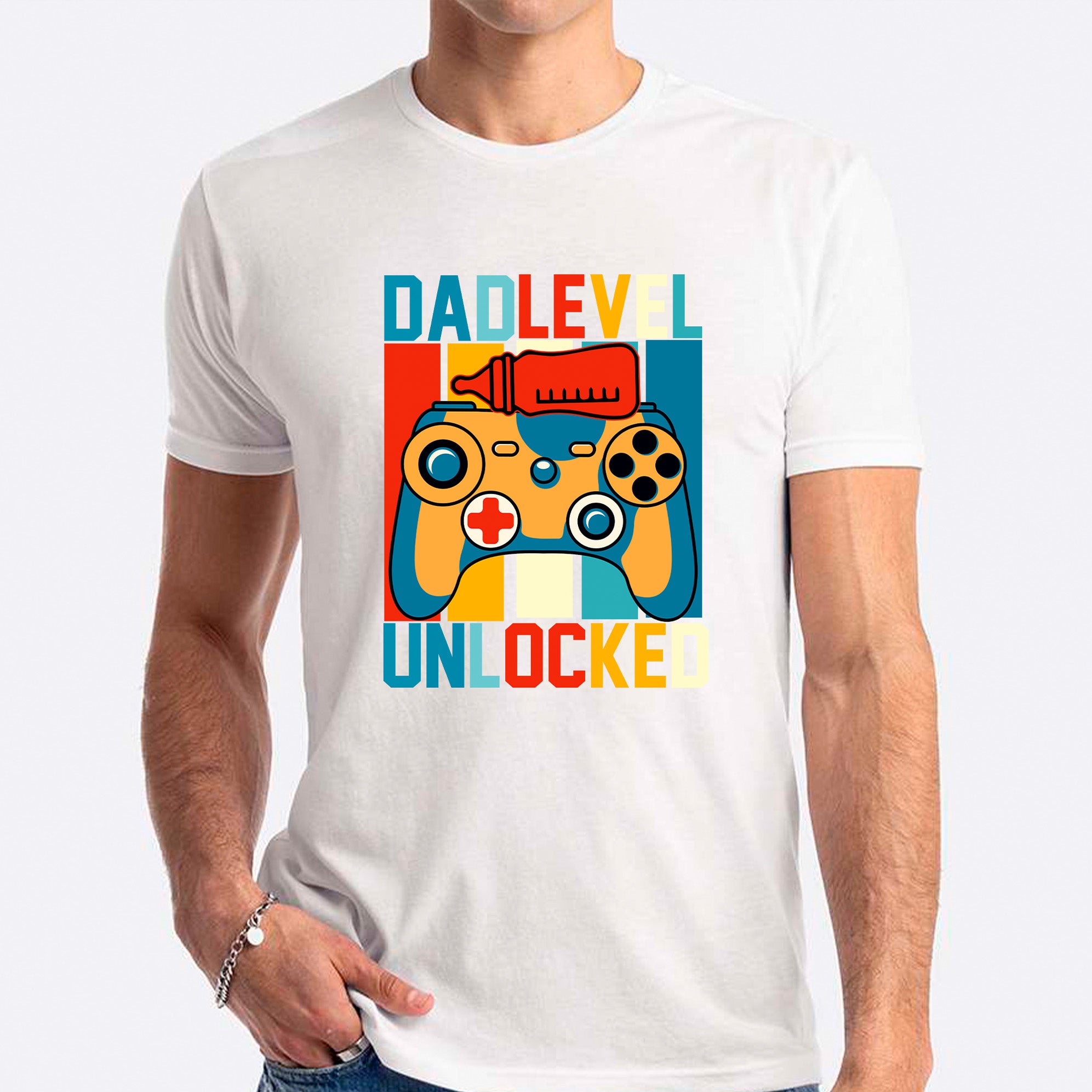 Dad Level Unlocked T-shirt