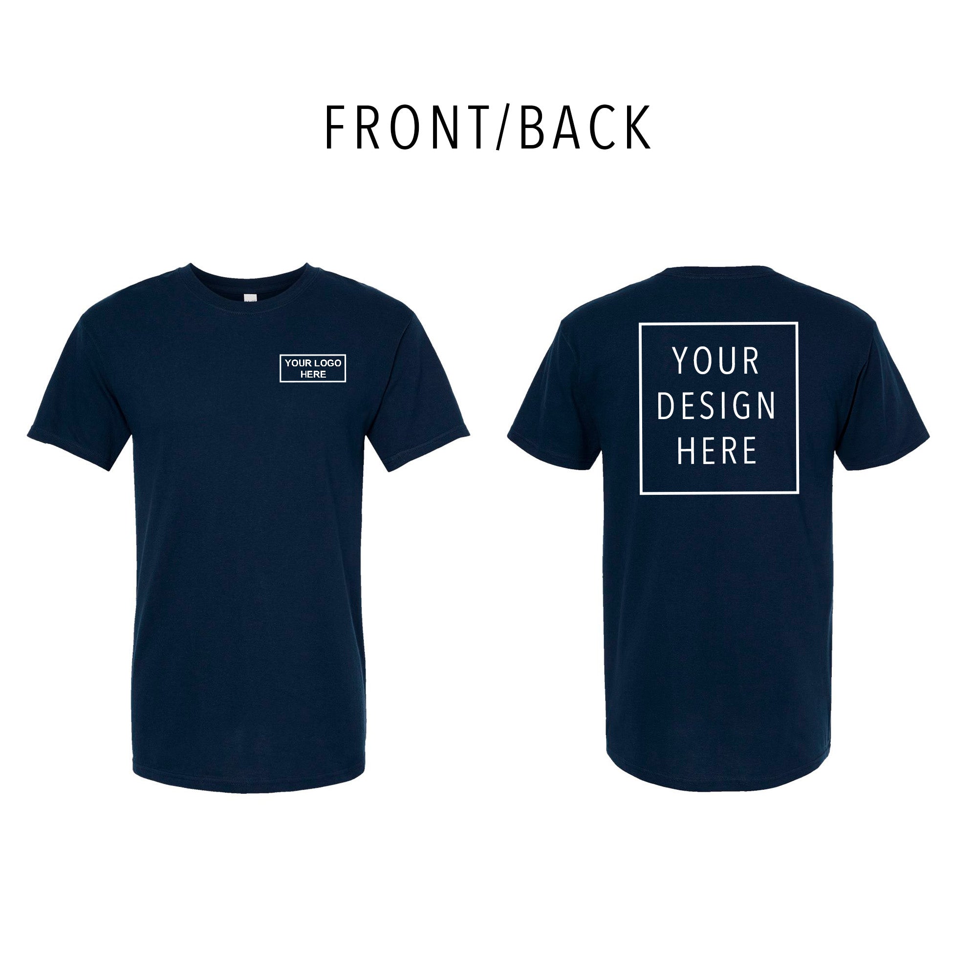 M&O - Gold Soft Touch T-Shirt - Front/Back