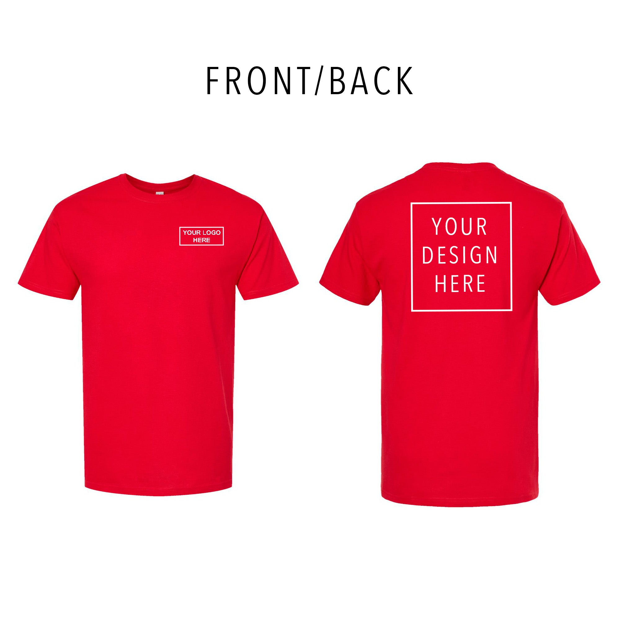 M&O - Gold Soft Touch T-Shirt - Front/Back