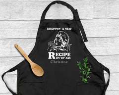 Droppin' A New Recipe  Apron