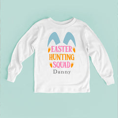 Easter Hunting Squad Baby Bodysuit