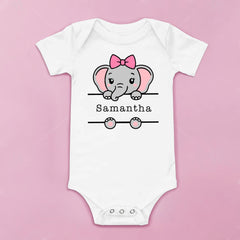 Elephant Baby Bodysuit