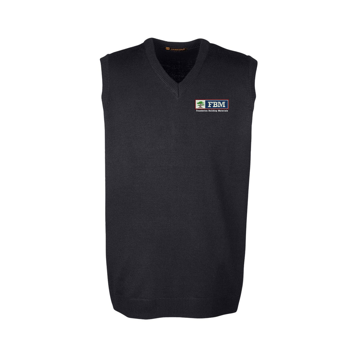 FBM - Harriton Men's Pilbloc™ V-Neck Sweater Vest - M415