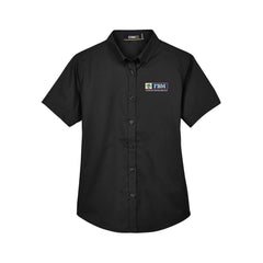 FBM - CORE365 Women's Optimum Short Sleeve Twill Shirt - 78194