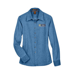 FBM - Harriton Women's Denim Shirt - M550W