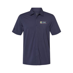 FBM - Adidas Men's Full Button Down Short Sleeve Shirt - A595