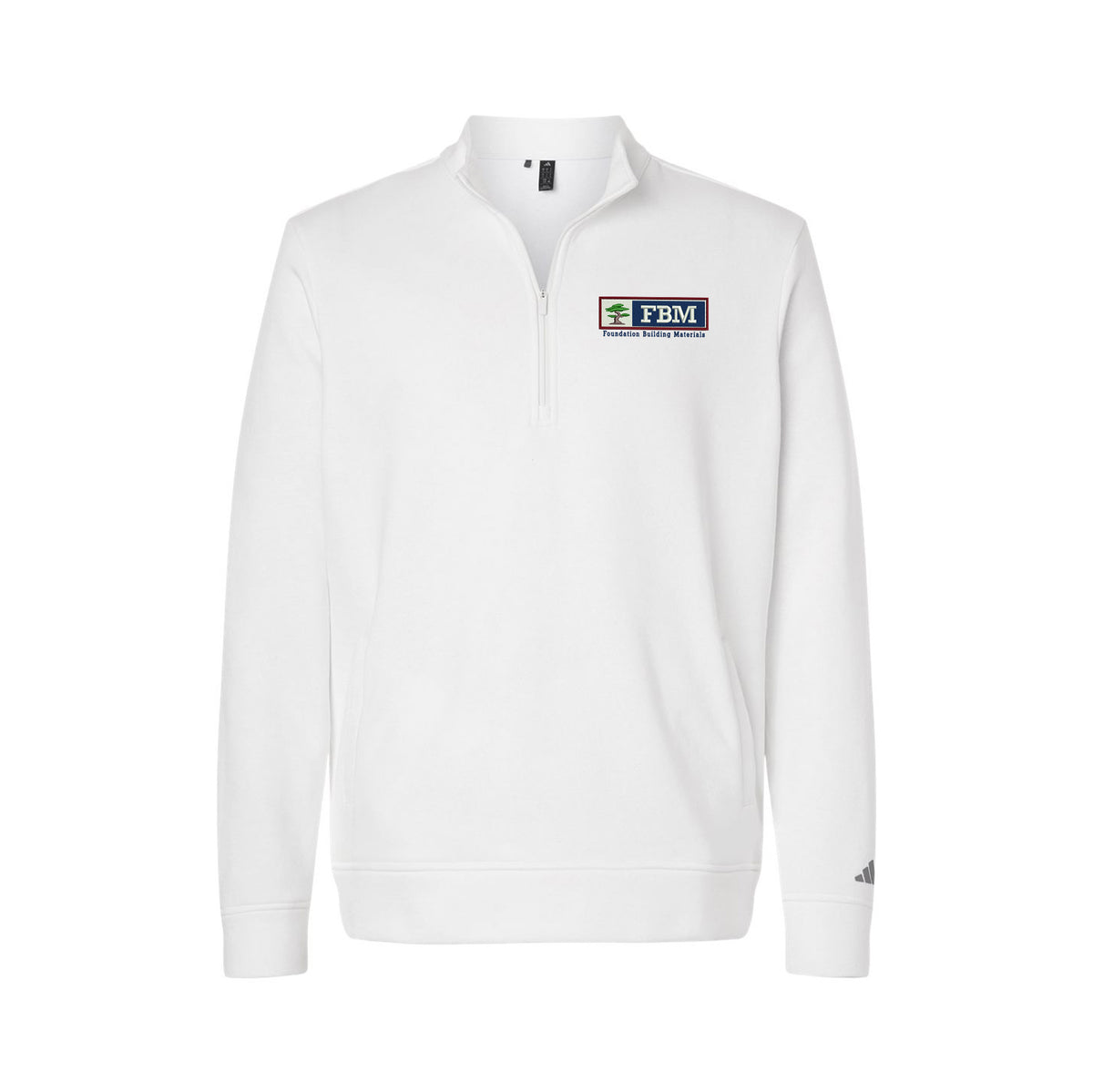 FBM - Adidas Men's Elevated Fleece Quarter-Zip Pullover - A721