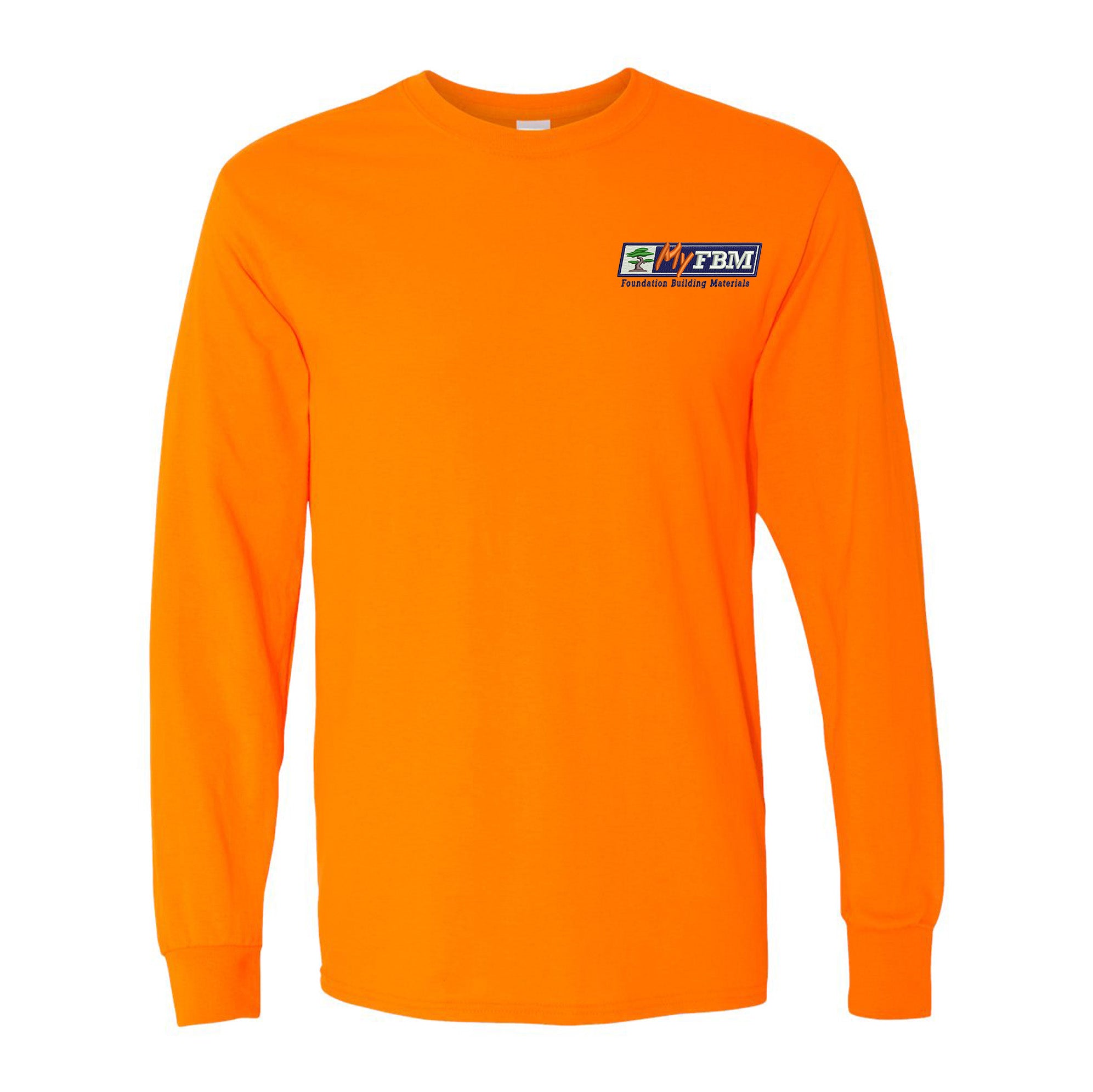 Gildan - Heavy Cotton™ Long Sleeve T-Shirt - (embroidery)