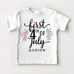 First 4th Of July Baby Bodysuit