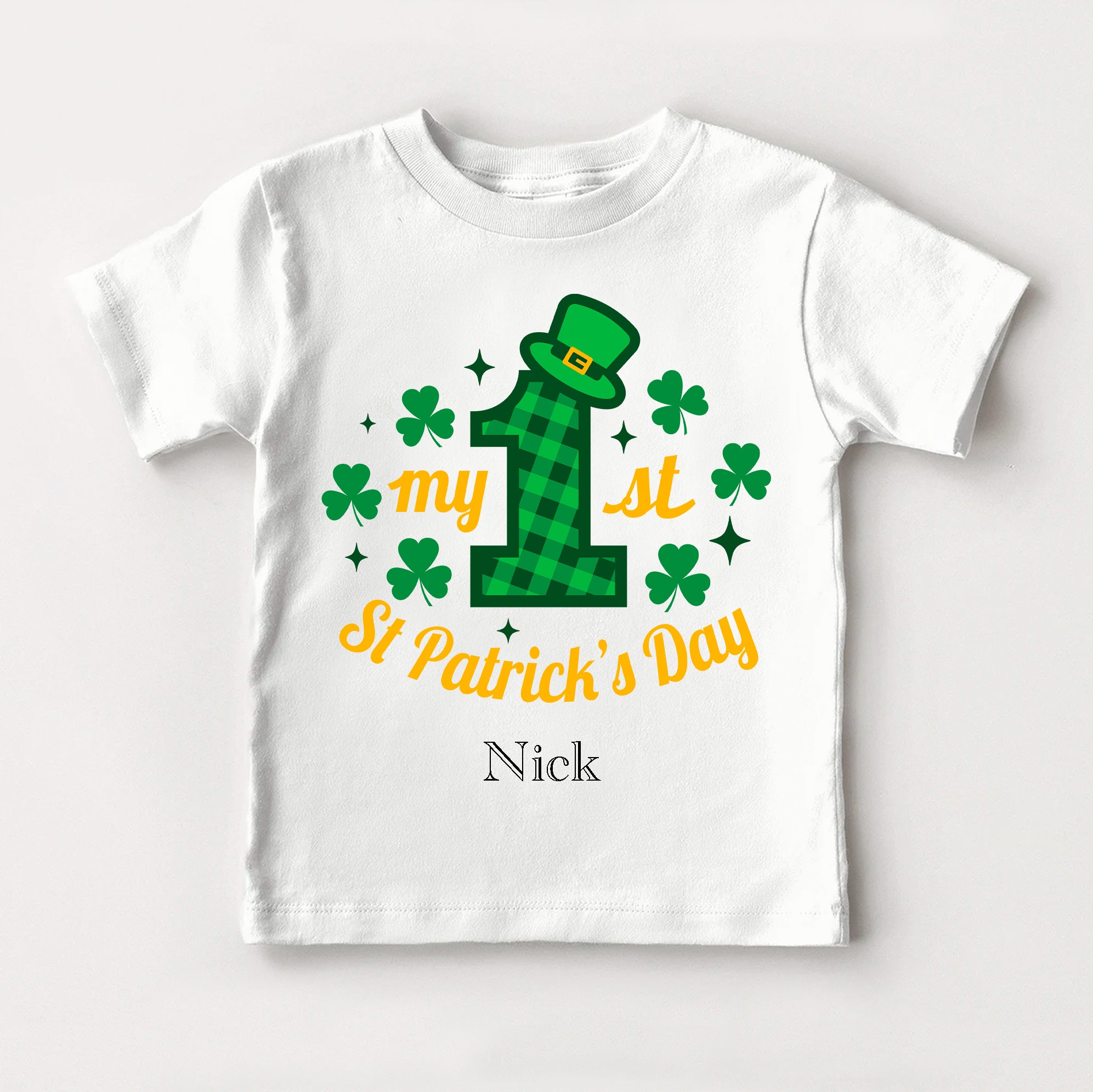 My First St Patricks Day Baby Bodysuit