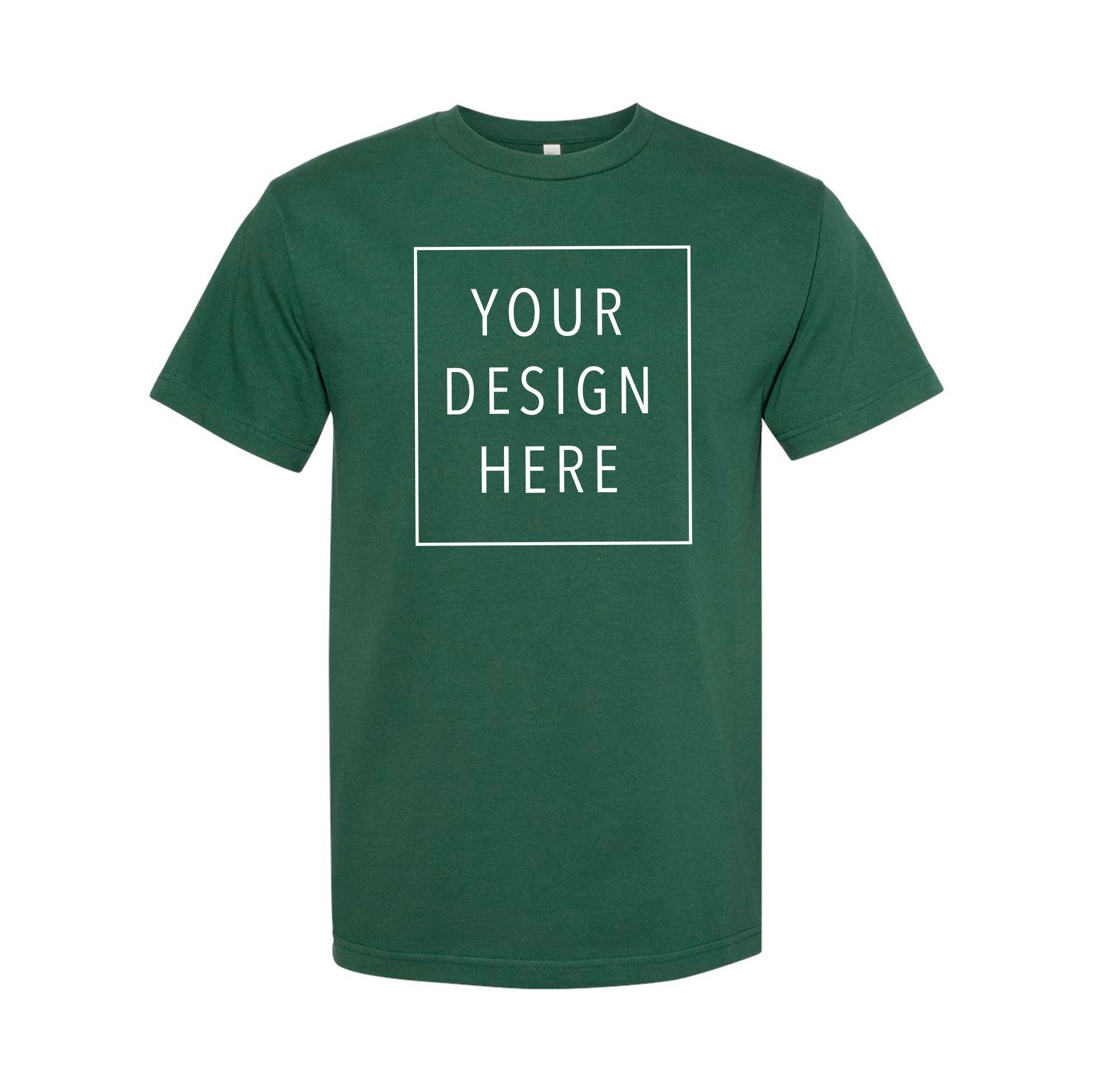 American Apparel - Heavyweight Cotton Tee - Front