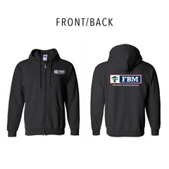 Gildan - Heavy Blend™ Full-Zip Hooded Sweatshirt - (print)