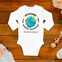 Future World Traveler Baby Bodysuit