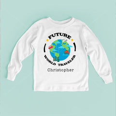 Future World Traveler Baby Bodysuit