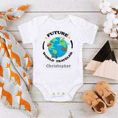 Future World Traveler Baby Bodysuit