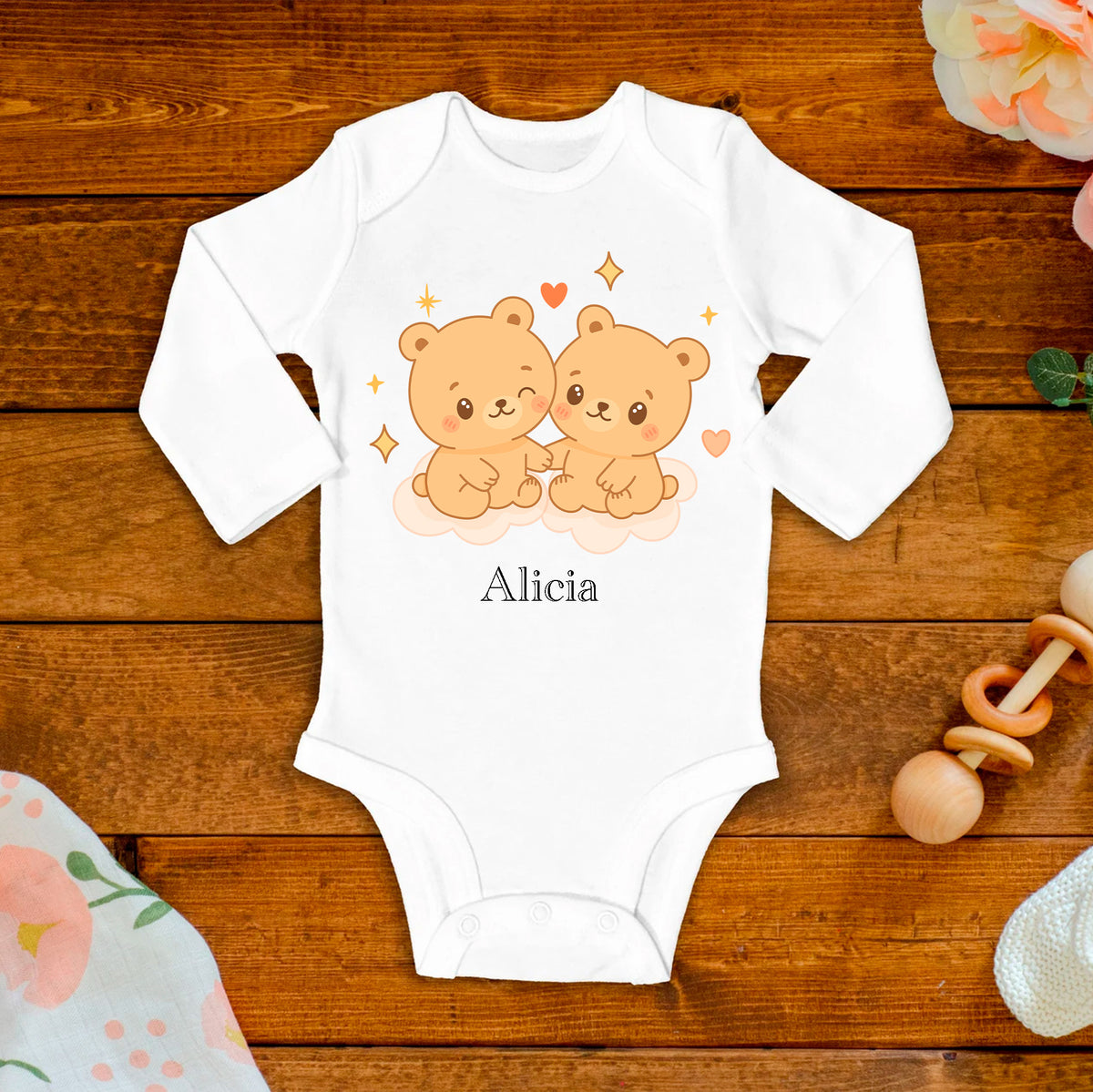 Gemini Baby Bodysuit