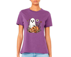 Ghost And Pumpkin T-shirt