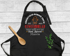 Christmas Baking Crew Apron