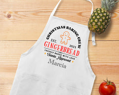 Christmas Baking Crew Apron