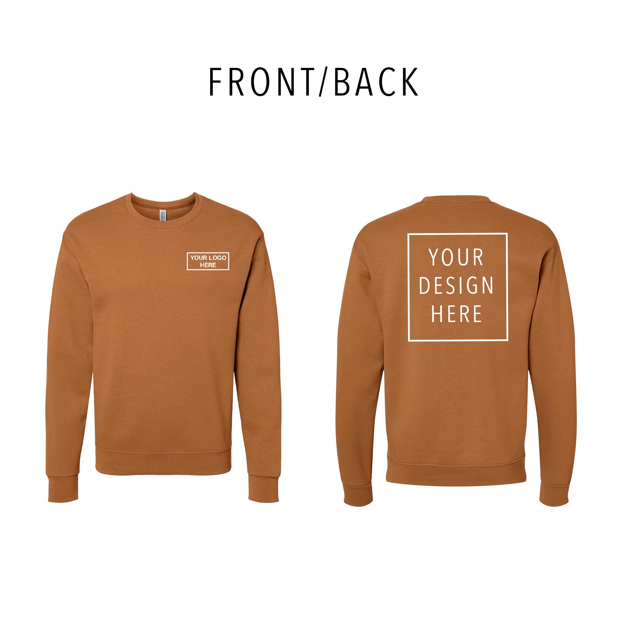 JERZEES - NuBlend® Crewneck Sweatshirt - Front/Back