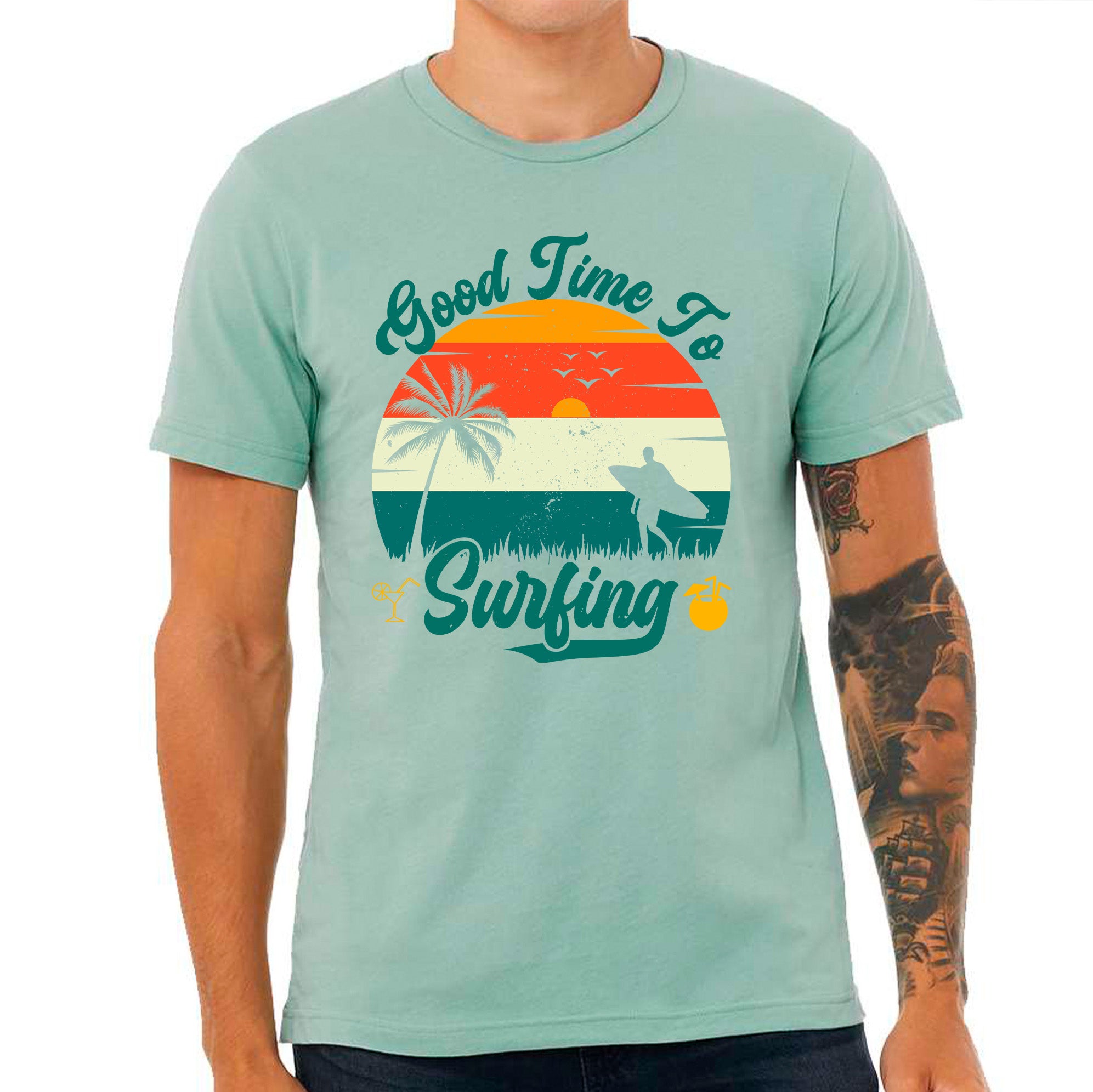 Good Time To Surfing T-shirt