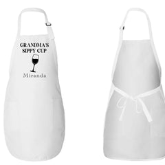 Grandma's Sippy Cup Apron