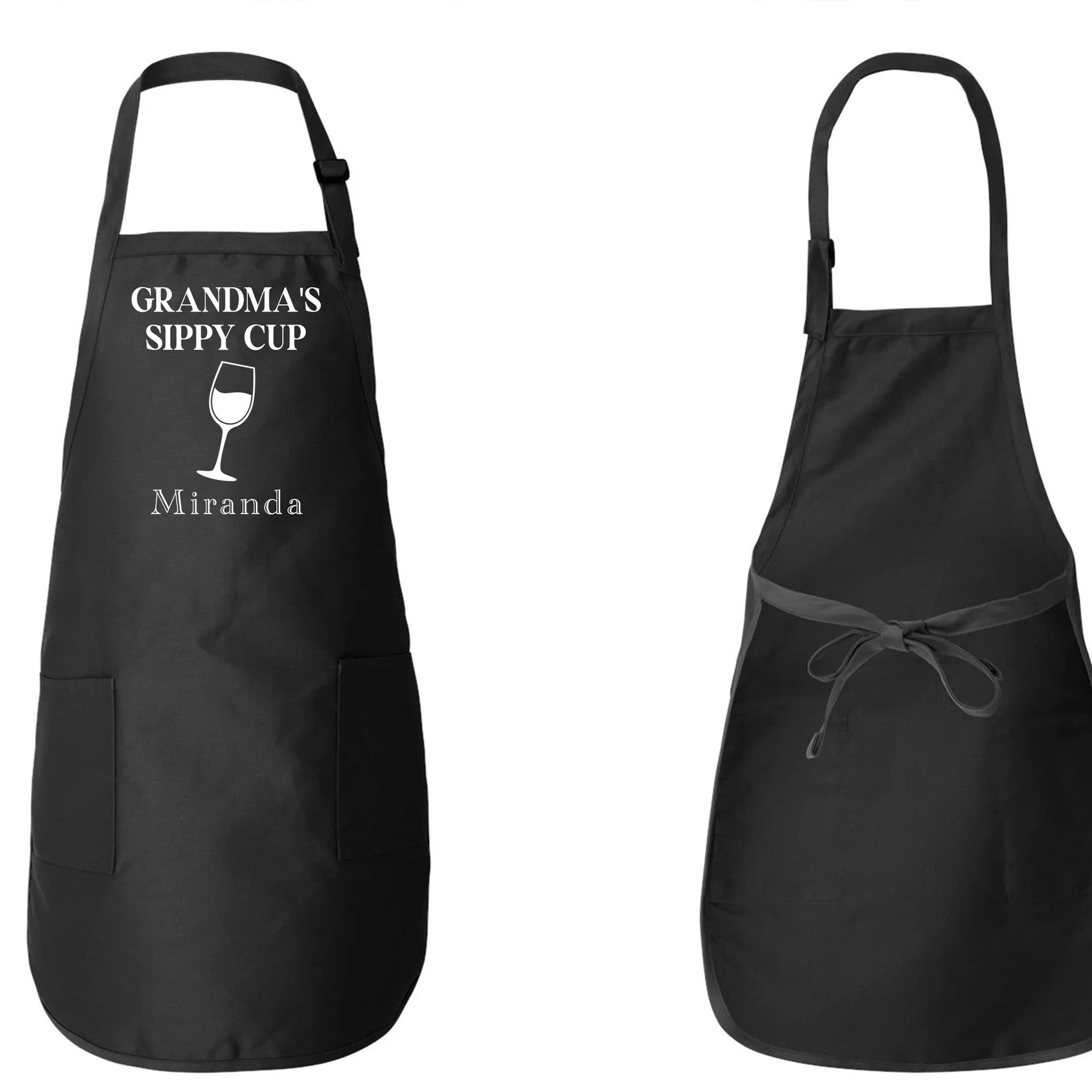 Grandma's Sippy Cup Apron