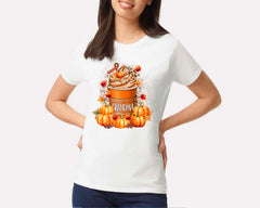 Grandma Pumpkin Spice Cup T-shirt