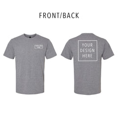 Gildan - Softstyle® Midweight T-Shirt - Front/Back