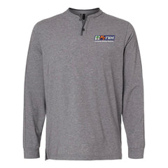 My FBM - Adidas Men's Henley Long Sleeve T-Shirt - A597