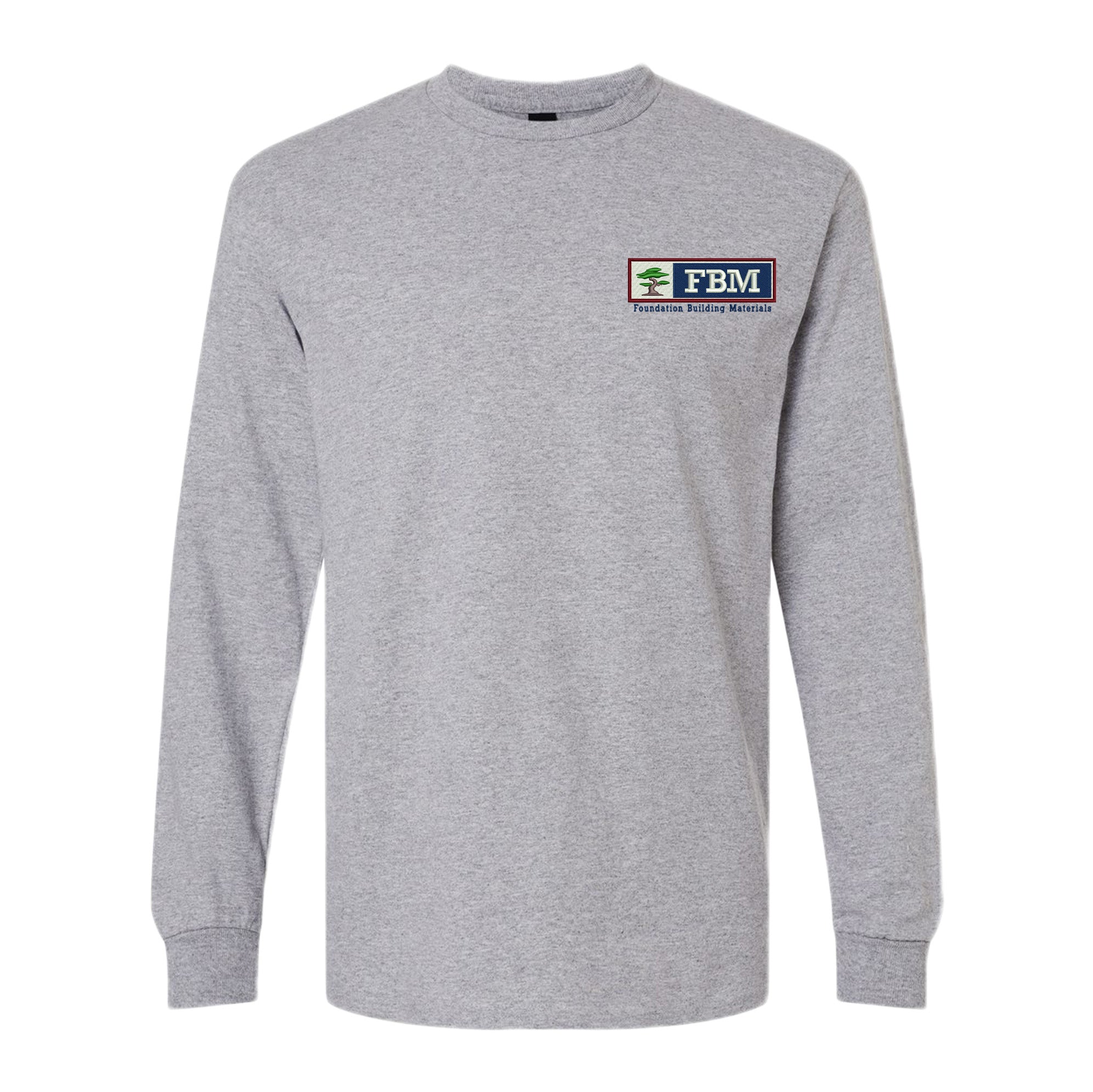 Gildan - Ultra Cotton® Long Sleeve T-Shirt - (embroidery)