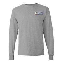 Gildan - Heavy Cotton™ Long Sleeve T-Shirt - (embroidery)