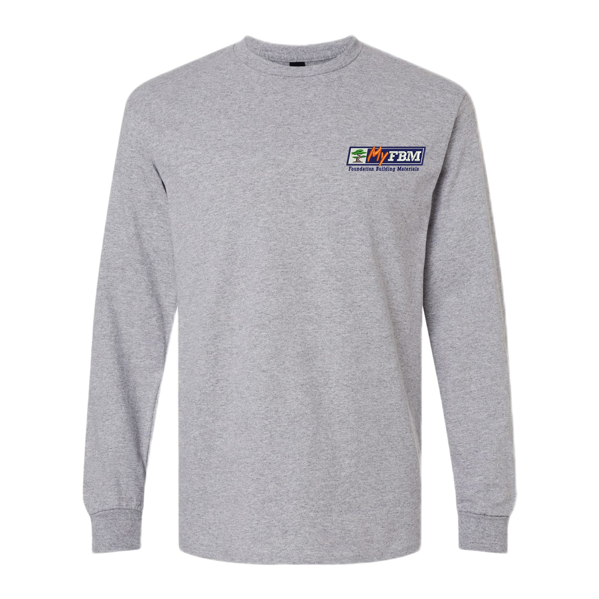 Gildan - Ultra Cotton® Long Sleeve T-Shirt - (embroidery)
