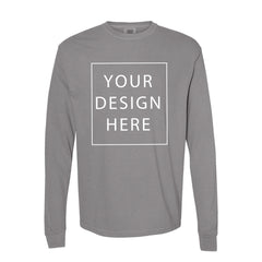 Comfort Colors - Garment-Dyed Heavyweight Long Sleeve T-Shirt - Front