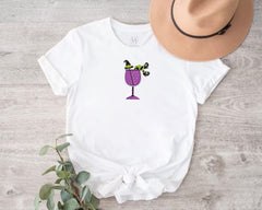 Embroidered Witch Drink T-shirt