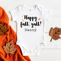 Happy Fall, Y'all! Baby Bodysuit