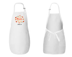 Embroidered Happy Thanksgiving Apron