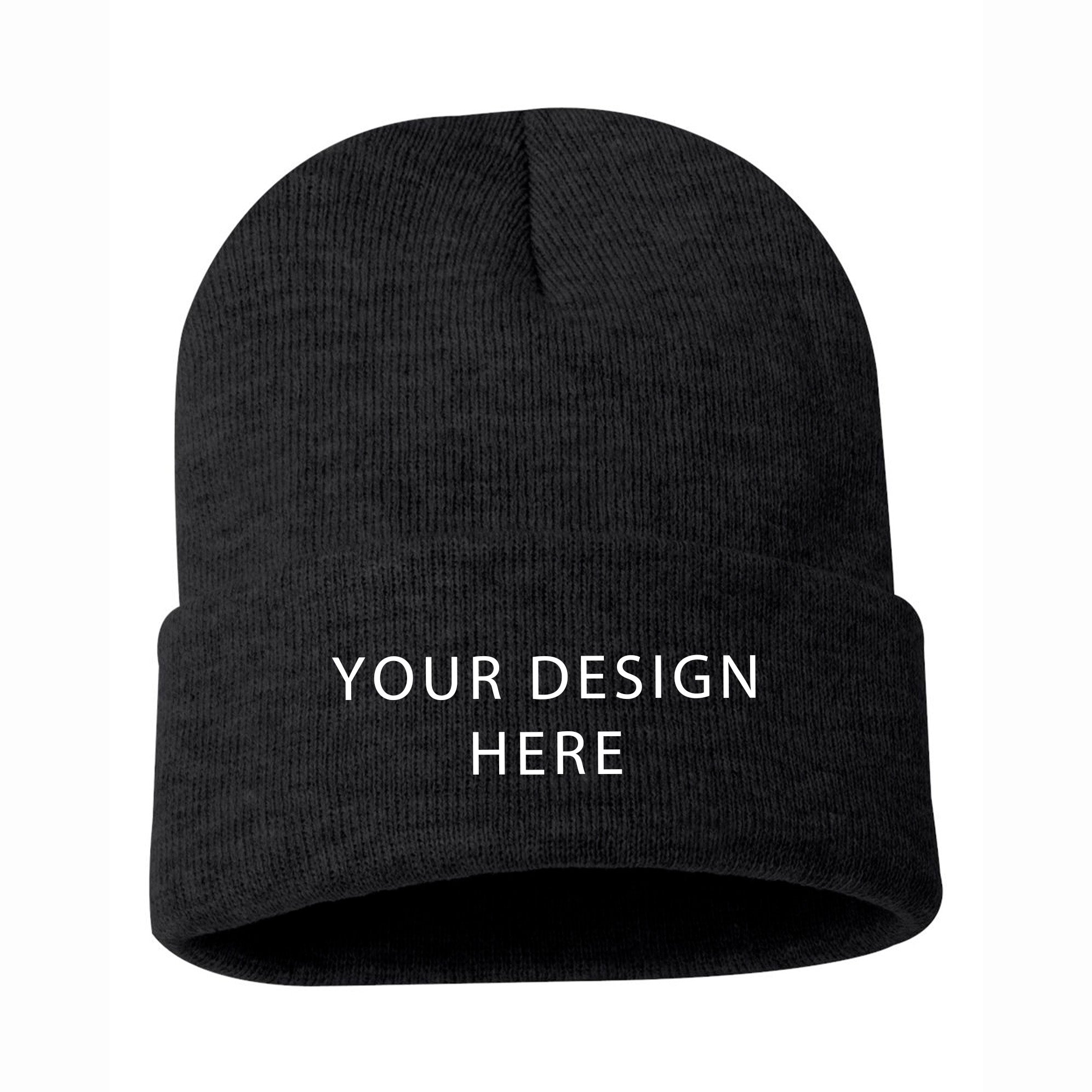 Sportsman - 12" Solid Cuffed Beanie