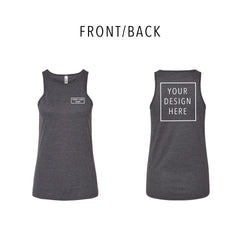 American Apparel - Women's CVC Tank - Front/Back