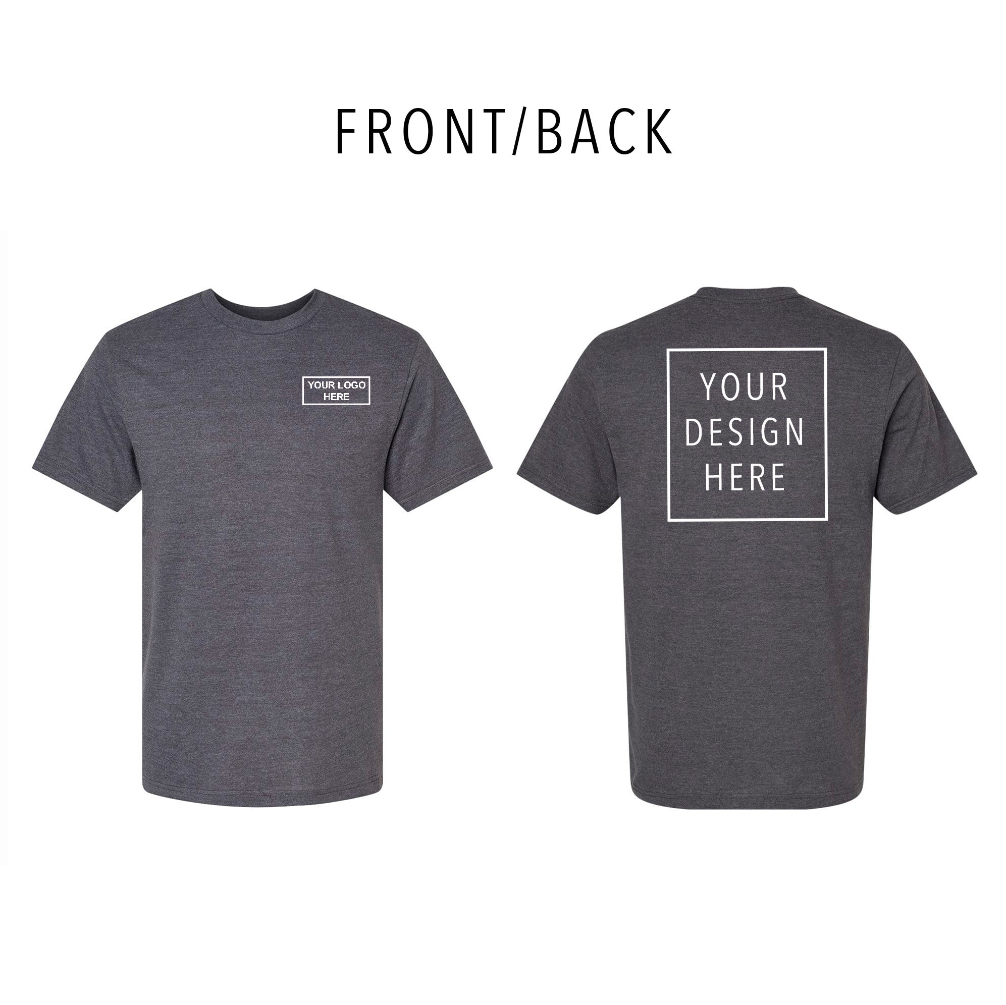 American Apparel - CVC Tee - Front/Back