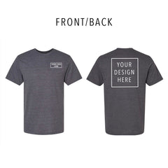 American Apparel - CVC Tee - Front/Back