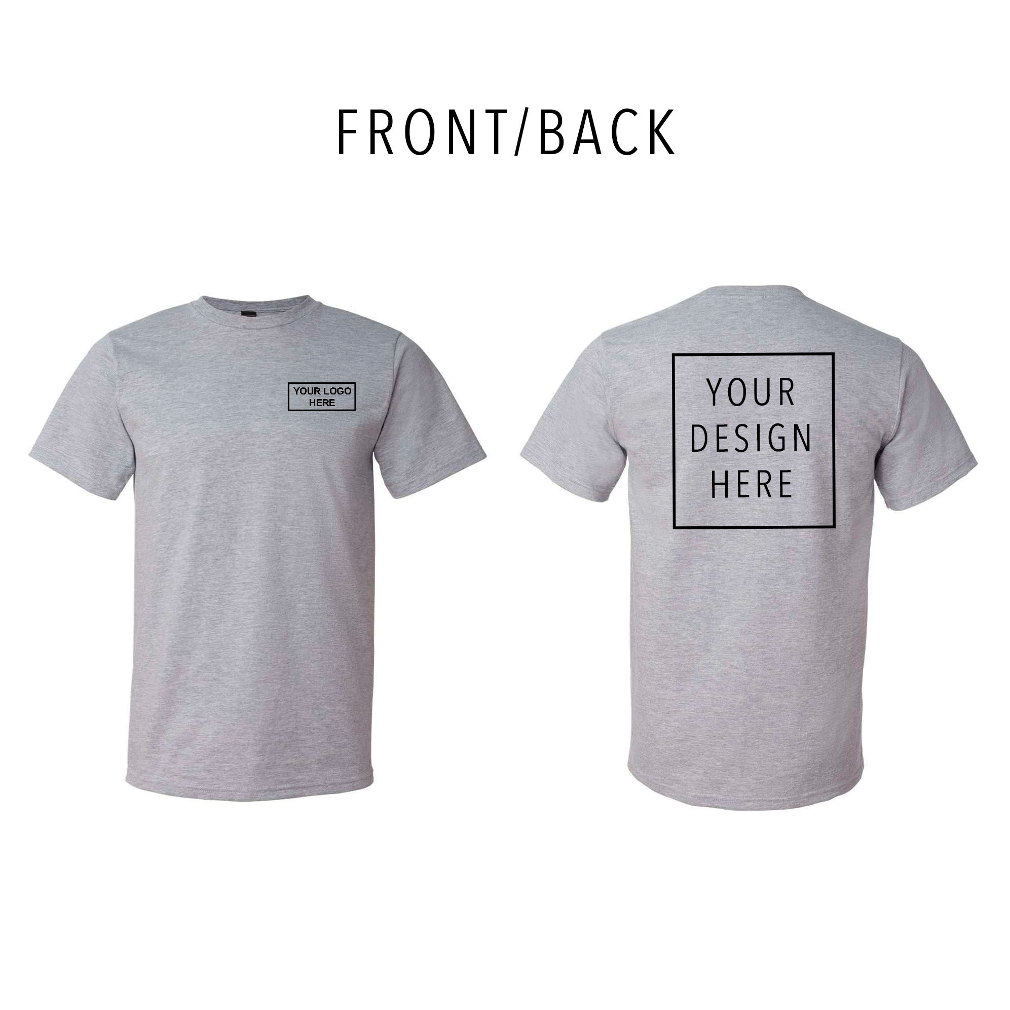 Gildan - Softstyle® Lightweight T-Shirt - Front/Back