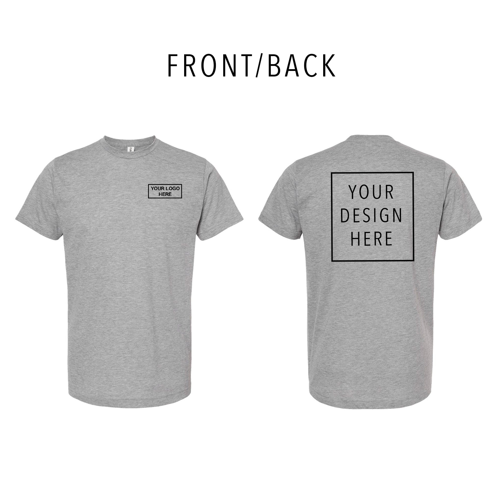 Tultex - Poly-Rich T-Shirt - Front/Back
