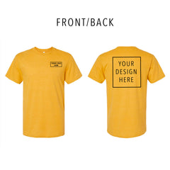 American Apparel - CVC Tee - Front/Back